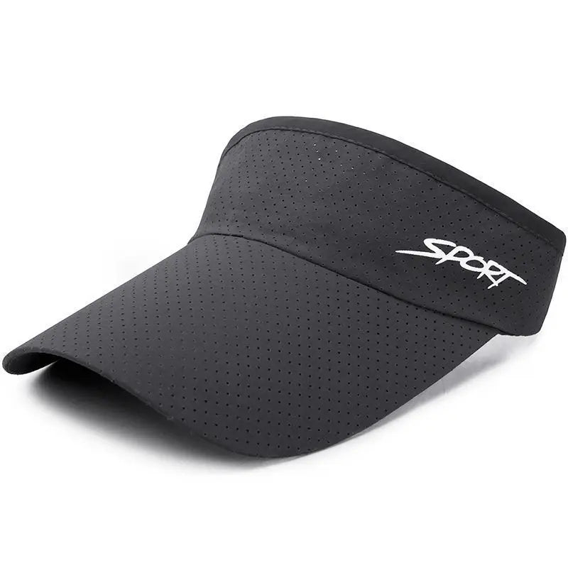 Quick-Dry Sports Visor – Adjustable UV Sun Hat