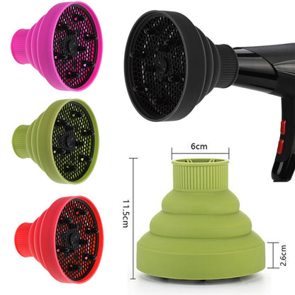 Silicone Folding Diffuser For Hair Dryer