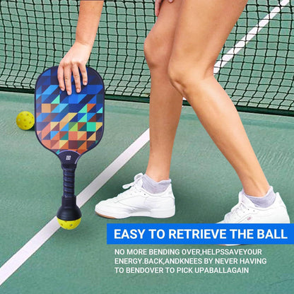 Silicone Pickleball Ball Retriever Set