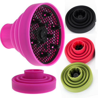 Silicone Folding Diffuser For Hair Dryer