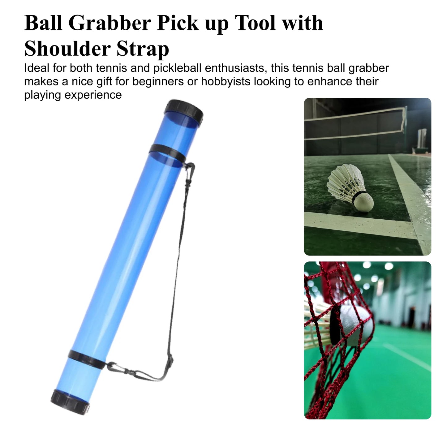 Pickleball Ball Picker Upper – Portable Court Retriever