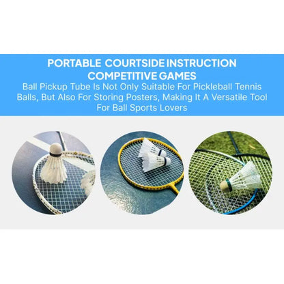 Pickleball Ball Picker Upper – Portable Court Retriever