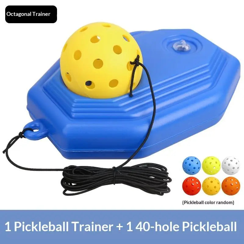 Pickleball Rebound Training Ball – Solo Practice Trainer