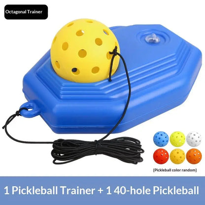 Pickleball Rebound Training Ball – Solo Practice Trainer