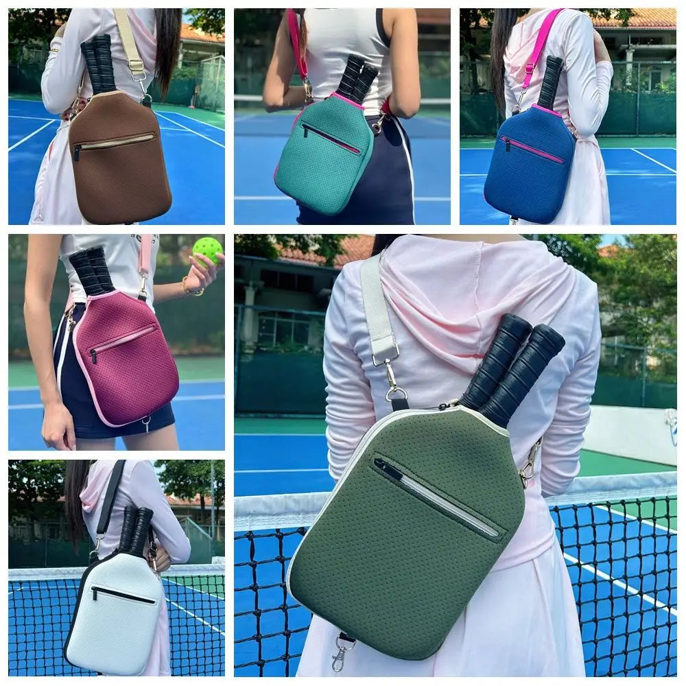 Pickleball Crossbody Bag – Waterproof Paddle & Gear Bag