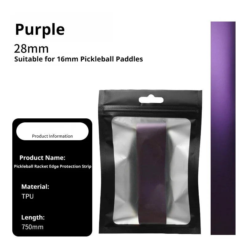 Pickleball Paddle Protective Edge Strip – Anti-Wear Guard