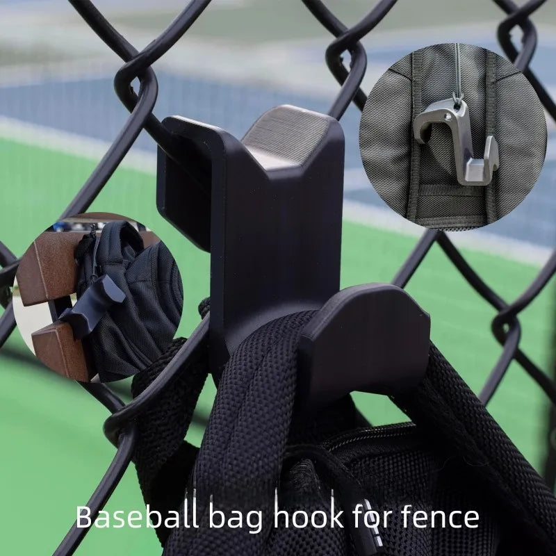 Pickleball Fence Hooks – 2-Pack Court Gear Organizer