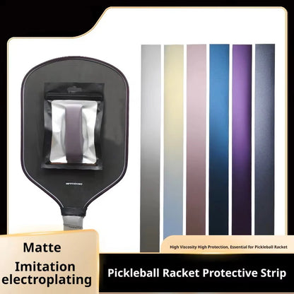 Pickleball Paddle Protective Edge Strip – Anti-Wear Guard