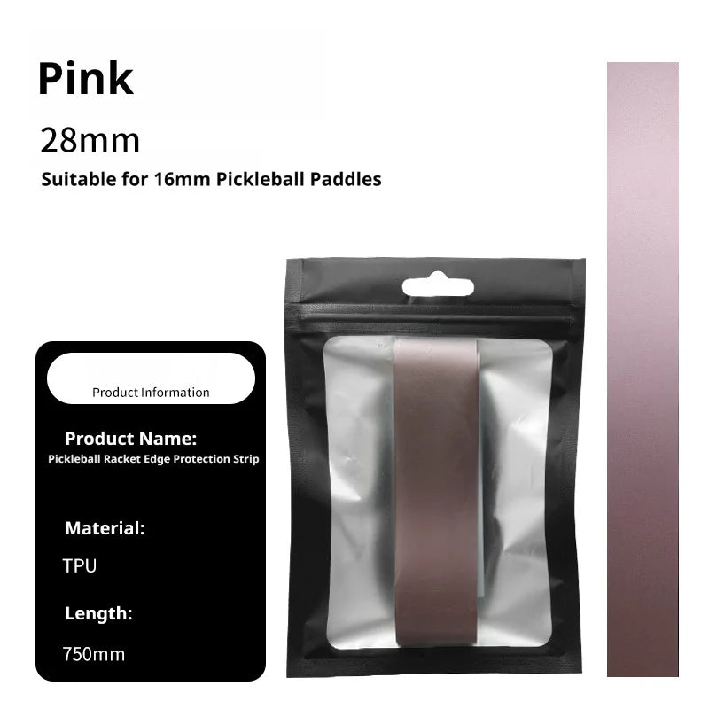 Pickleball Paddle Protective Edge Strip – Anti-Wear Guard