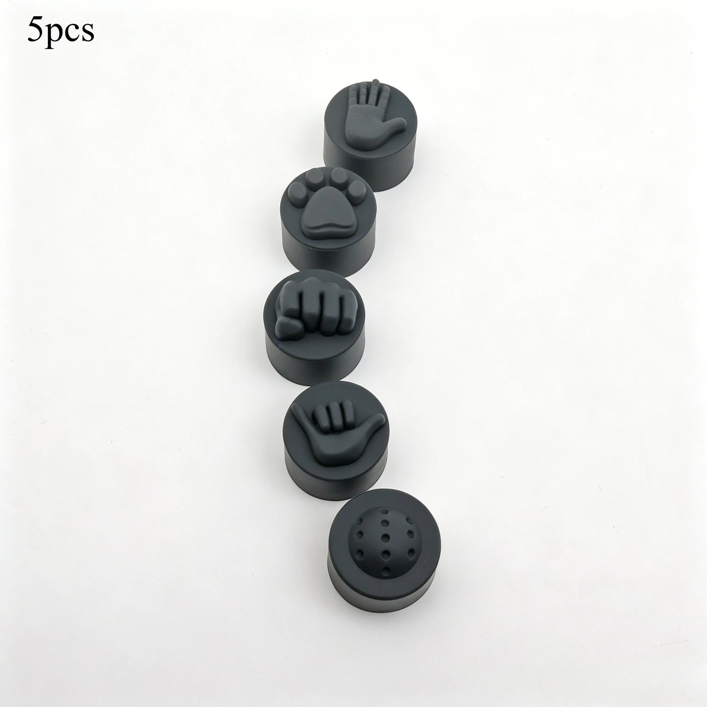 Pickleball Paddle End Caps – 5-Pack