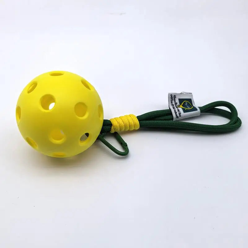 Pickleball Racket Metal Keychain