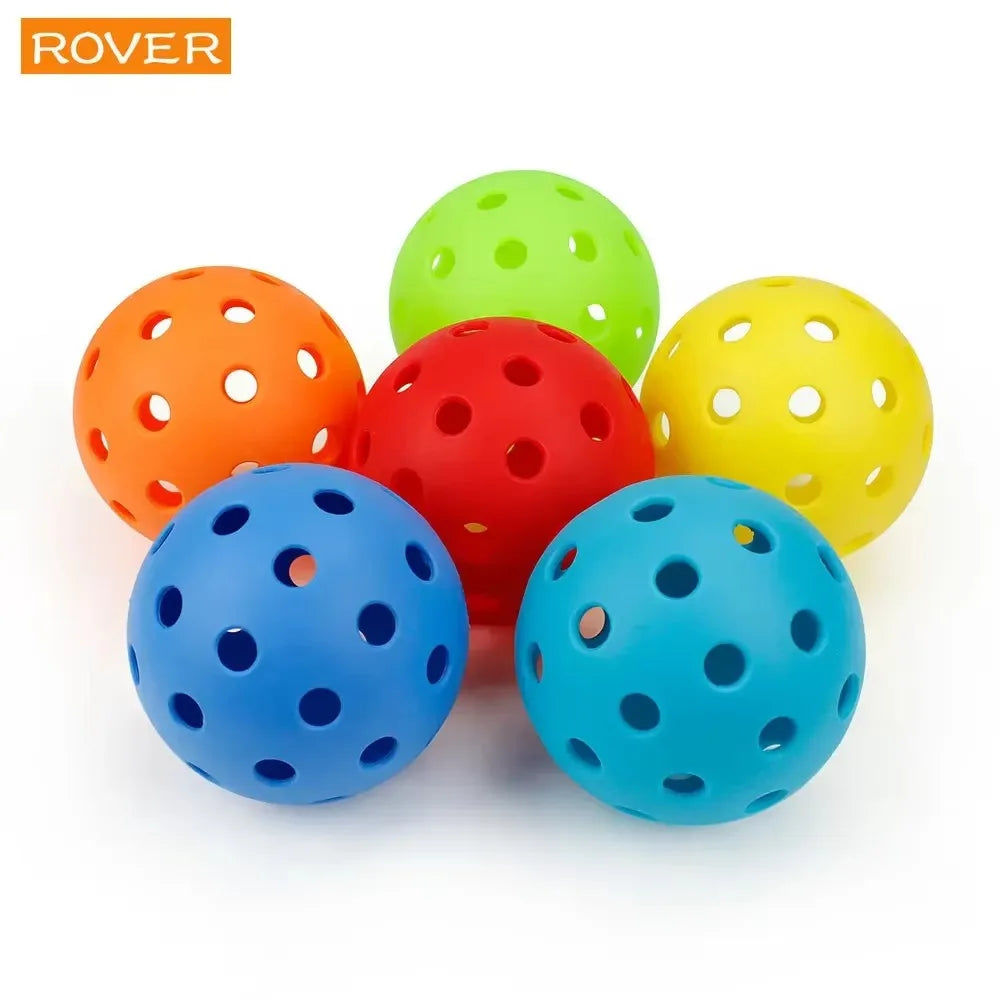 Outdoor Pickleball Balls – 40-Hole Durable Practice Set