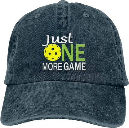 Pickleball Hat – Washed Adjustable Baseball Cap