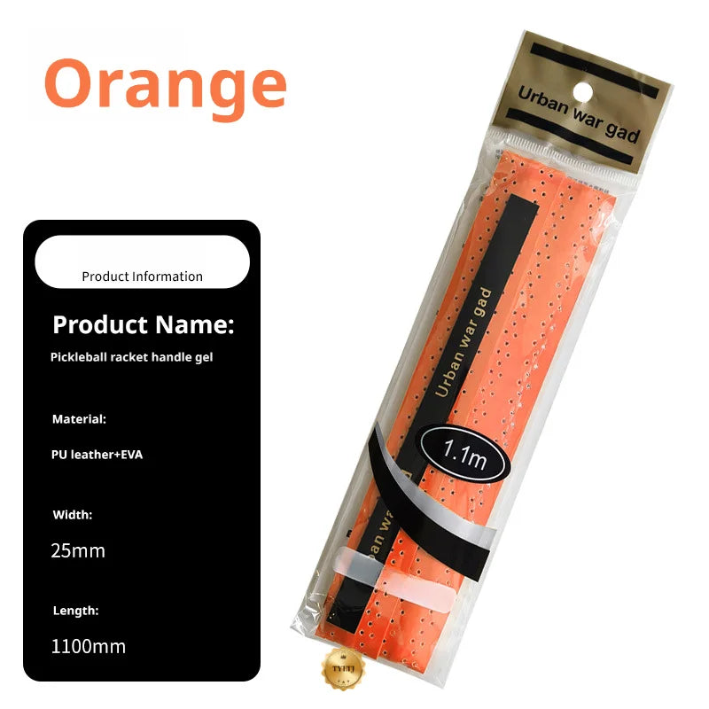 Pickleball Paddle Handle Gel Wrap – Non-Slip Grip Cover