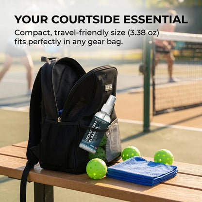 Pickleball Paddle Cleaner Spray & Microfiber Cloth Set