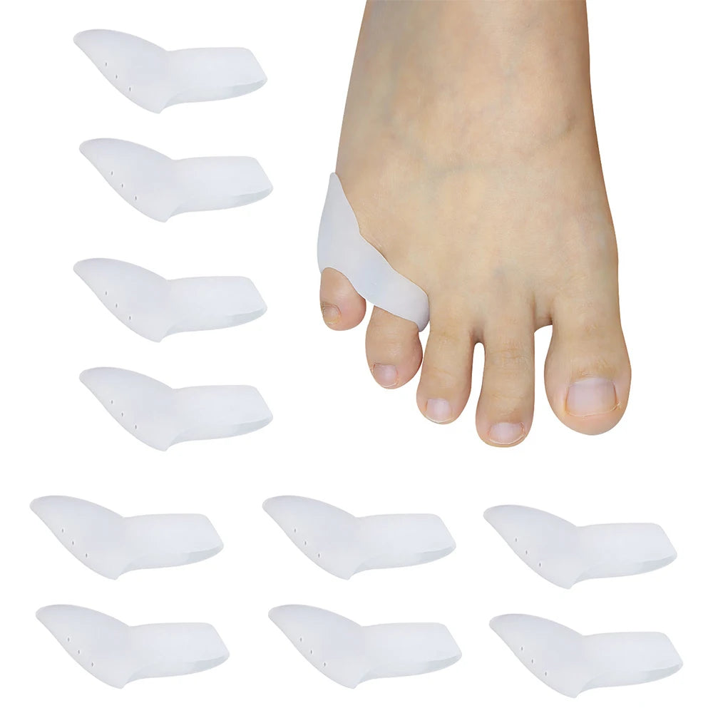 Pexmen 2/4Pcs Gel Pinky Toe Separator