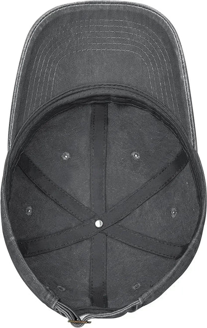 Pickleball Hat – Washed Adjustable Baseball Cap