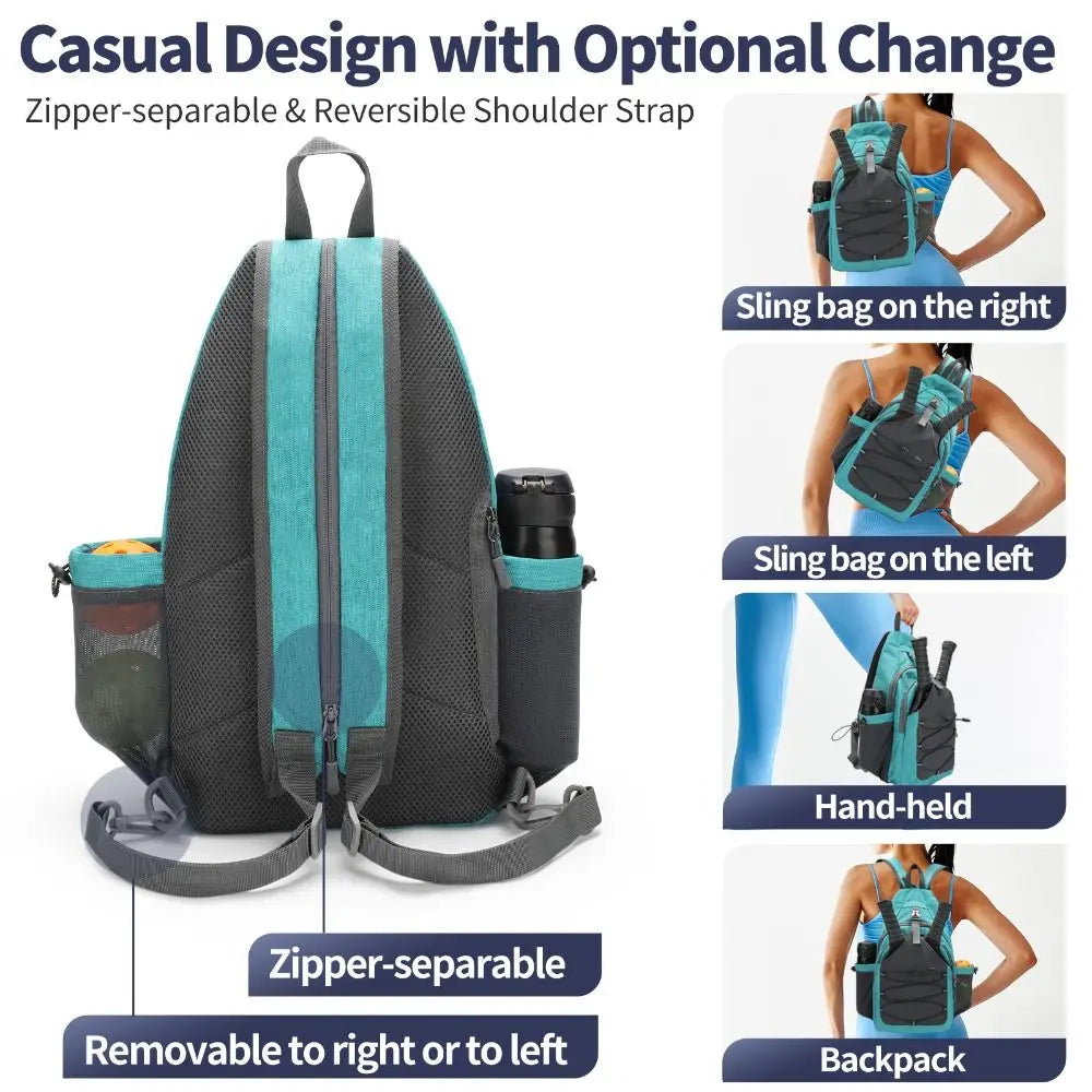 Crossbody Sling Pickleball Bag
