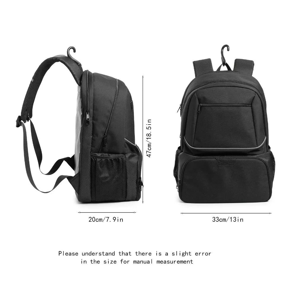 Reversible Pickleball Backpack – Large Capacity Gear Bag