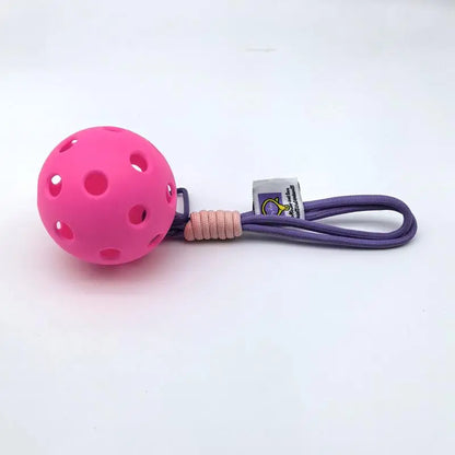 Pickleball Racket Metal Keychain