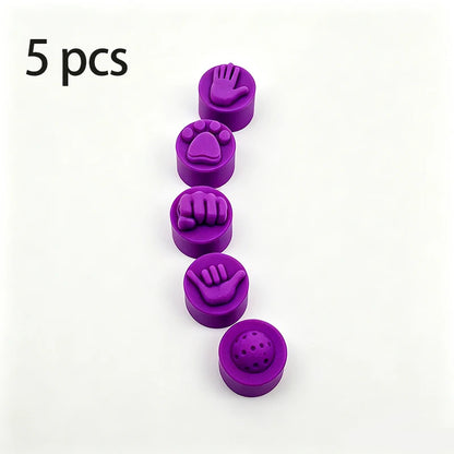 Pickleball Paddle End Caps – 5-Pack