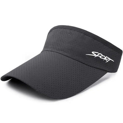 Quick-Dry Sports Visor – Adjustable UV Sun Hat
