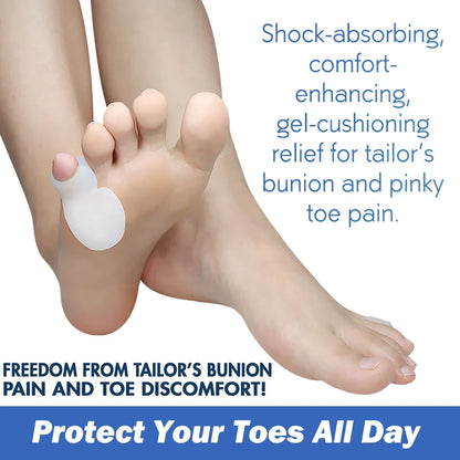 Tailor’s Bunion Pads – Soft Gel Bunionette Cushions