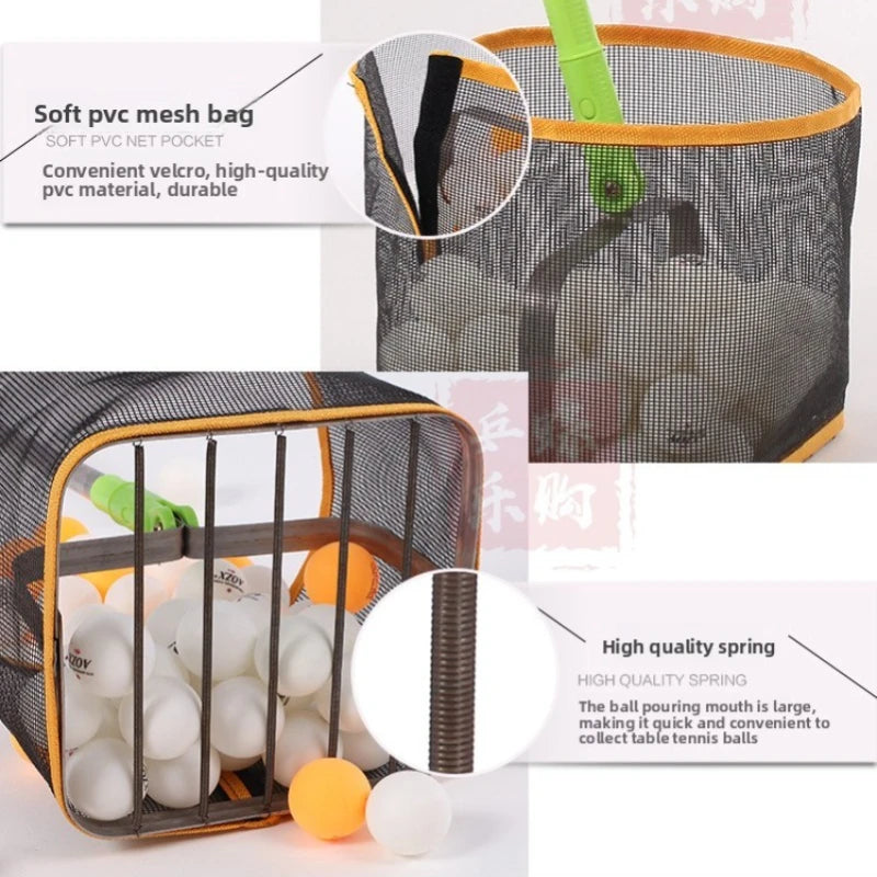 Pickleball Ball Retriever Scoop – Portable Ball Picker