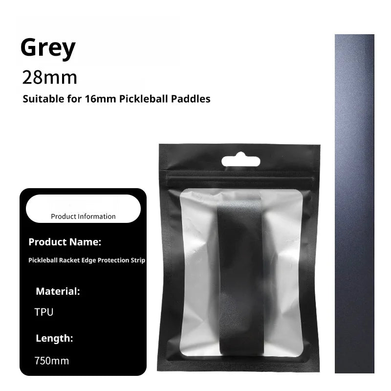 Pickleball Paddle Protective Edge Strip – Anti-Wear Guard