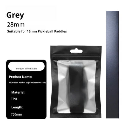 Pickleball Paddle Protective Edge Strip – Anti-Wear Guard