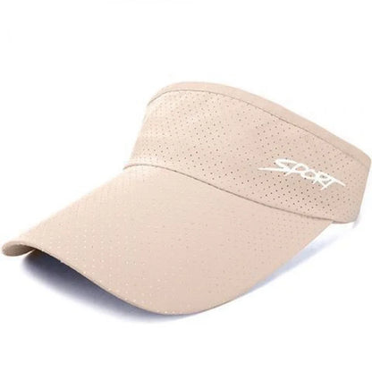Quick-Dry Sports Visor – Adjustable UV Sun Hat