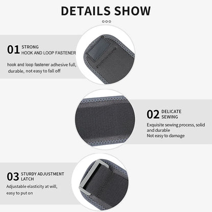 Tennis Elbow Forearm Compression Strap – Adjustable Support Band