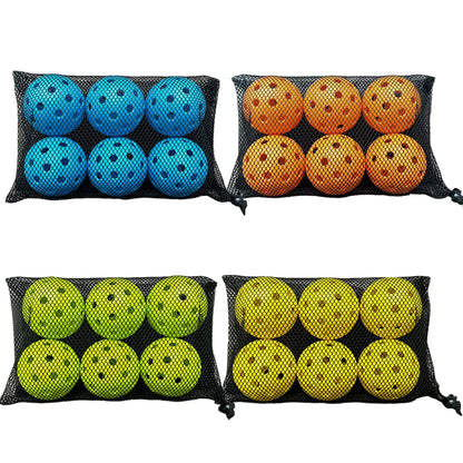 Indoor Pickleball Balls – 40-Hole 74mm Training Set