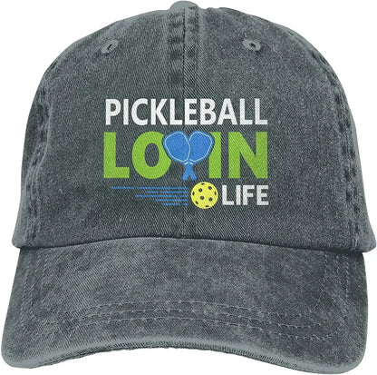 Pickleball Hat – Washed Adjustable Baseball Cap