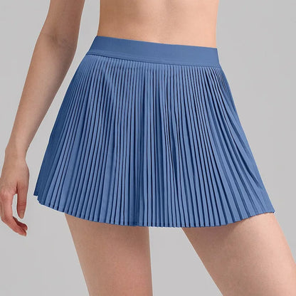 Women's Pleated Tennis Skirt with Pockets – Athletic Pickleball Skort