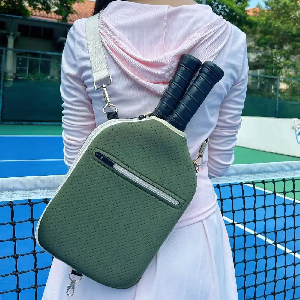 Pickleball Crossbody Bag – Waterproof Paddle & Gear Bag