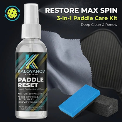 Pickleball Paddle Cleaning Kit – 4-in-1 Care Set