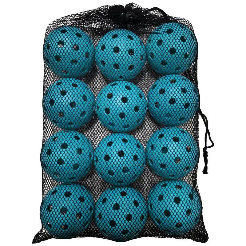 Outdoor Pickleball Balls – 40-Hole 74mm Durable Set