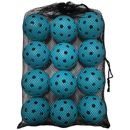 Outdoor Pickleball Balls – 40-Hole 74mm Durable Set