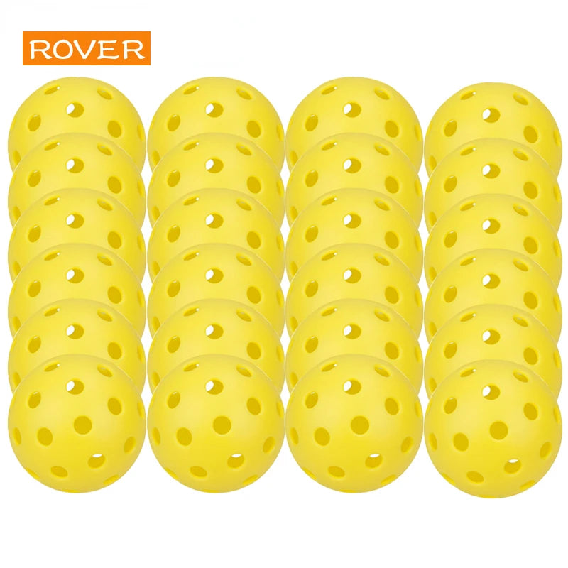 Outdoor Pickleball Balls – 40-Hole Durable Practice Set