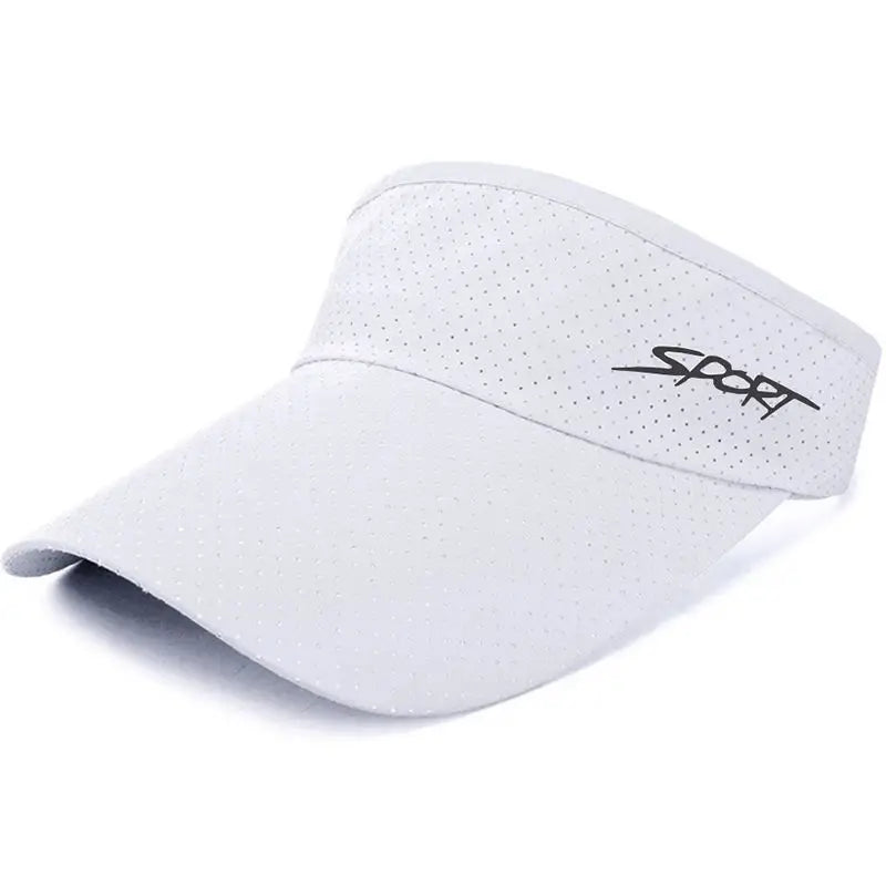 Quick-Dry Sports Visor – Adjustable UV Sun Hat