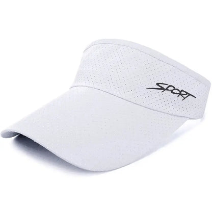 Quick-Dry Sports Visor – Adjustable UV Sun Hat