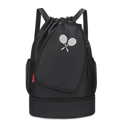 Pickleball Racket Bag with Shoes Pocket Waterproof
