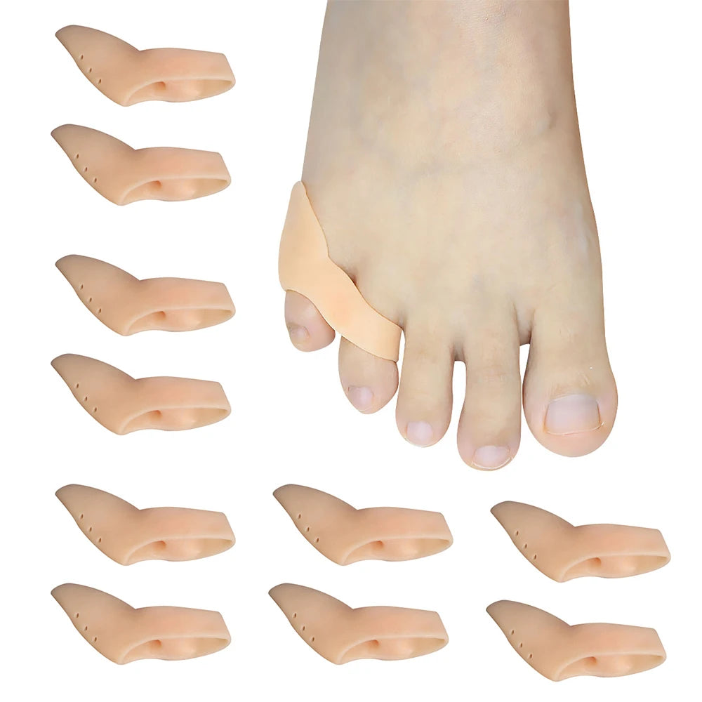 Pexmen 2/4Pcs Gel Pinky Toe Separator