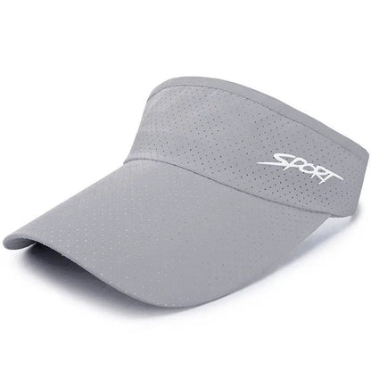 Quick-Dry Sports Visor – Adjustable UV Sun Hat