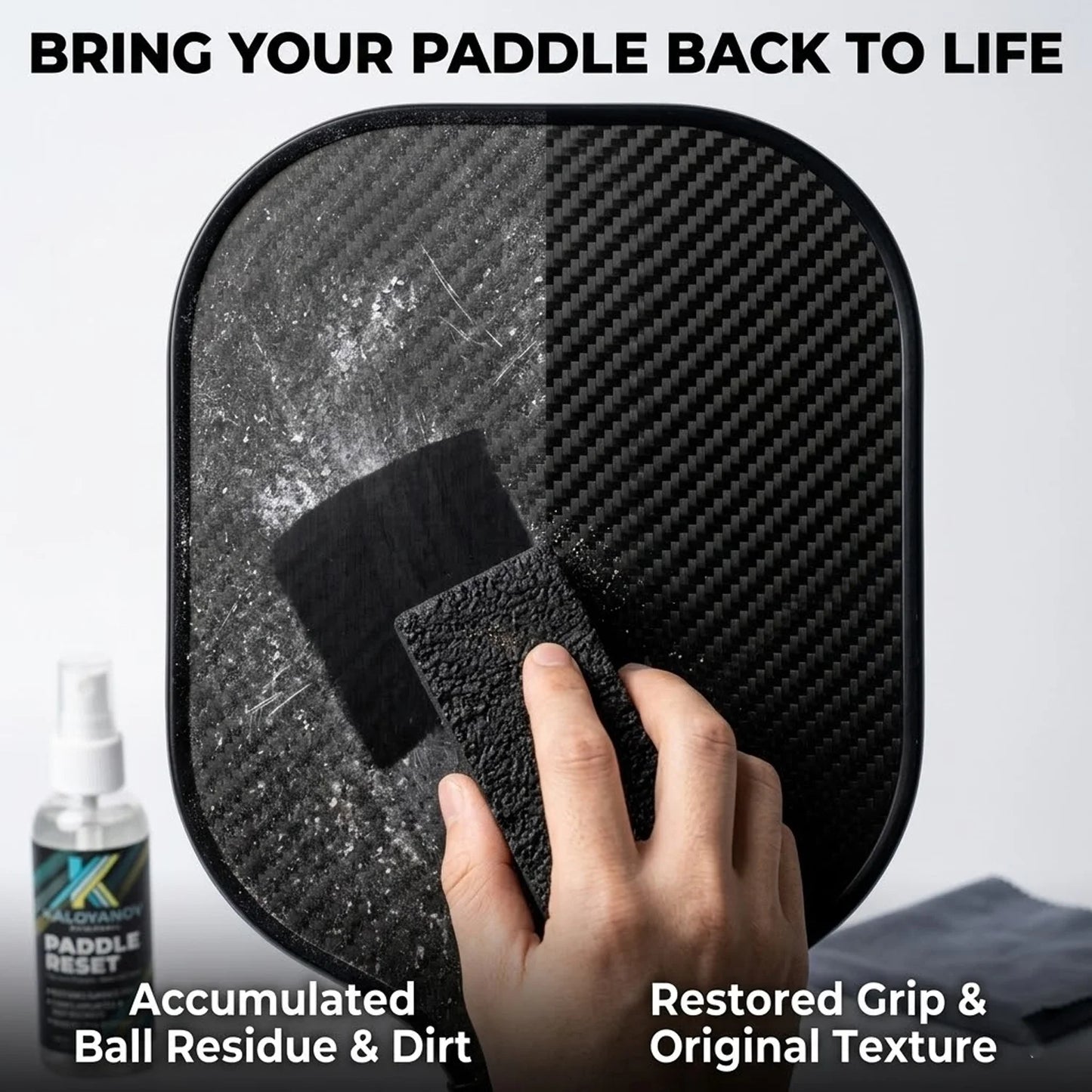 Pickleball Paddle Cleaning Kit – 4-in-1 Care Set