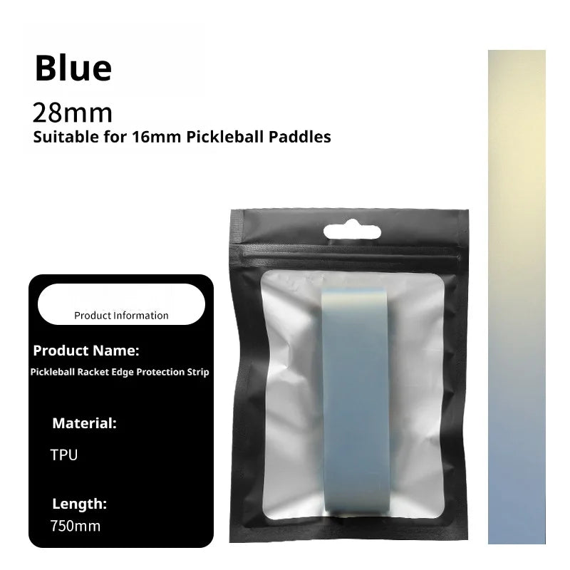 Pickleball Paddle Protective Edge Strip – Anti-Wear Guard