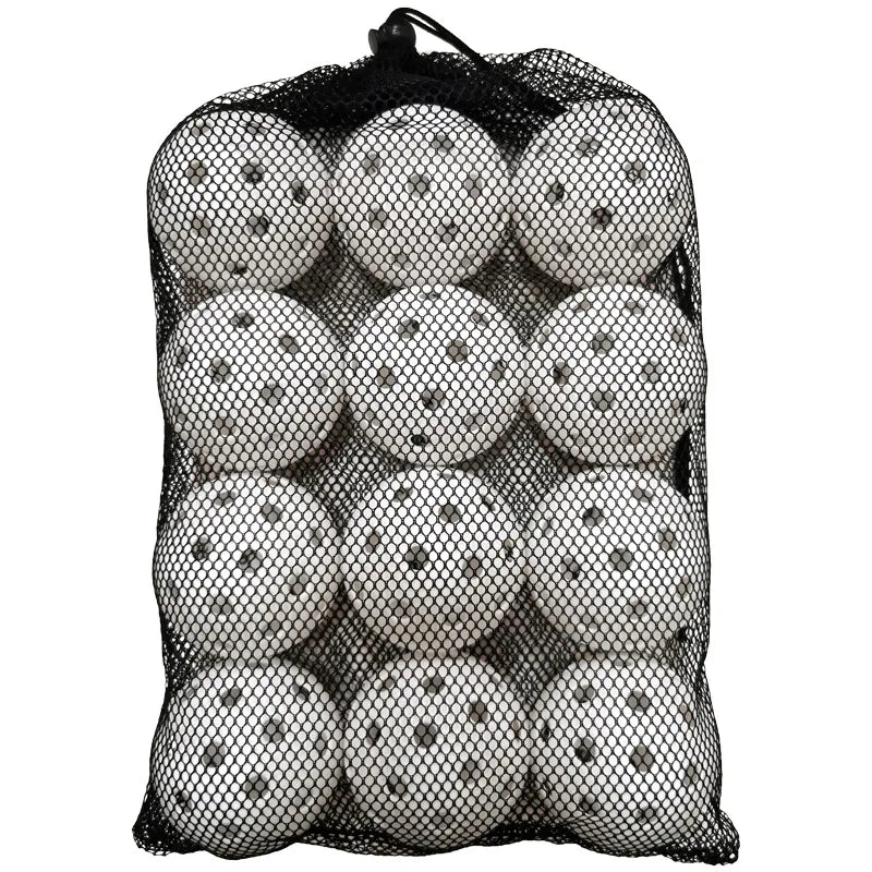 Outdoor Pickleball Balls – 40-Hole 74mm Durable Set