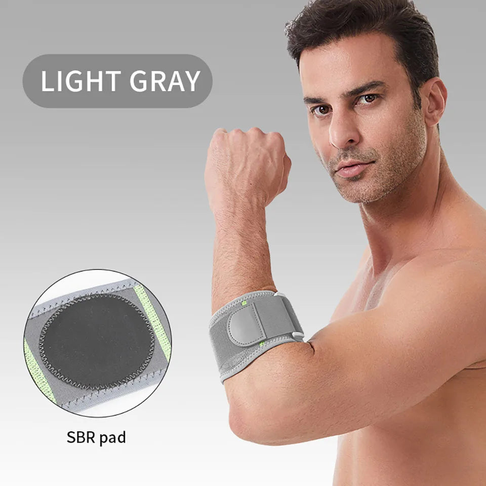 Tennis Elbow Forearm Compression Strap – Adjustable Support Band