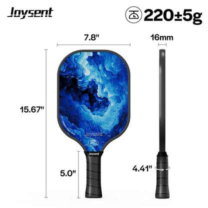 T300 Carbon Fiber Pickleball Paddle – 14mm Honeycomb Core